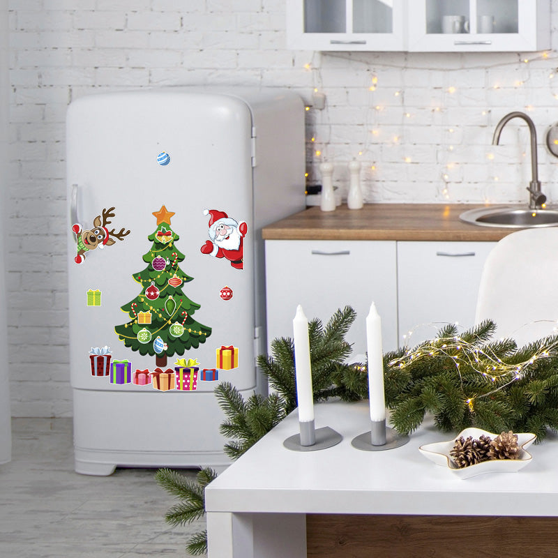 🎄 Magnetinės Kalėdų dekoracijos jūsų šaldytuvui 🎅