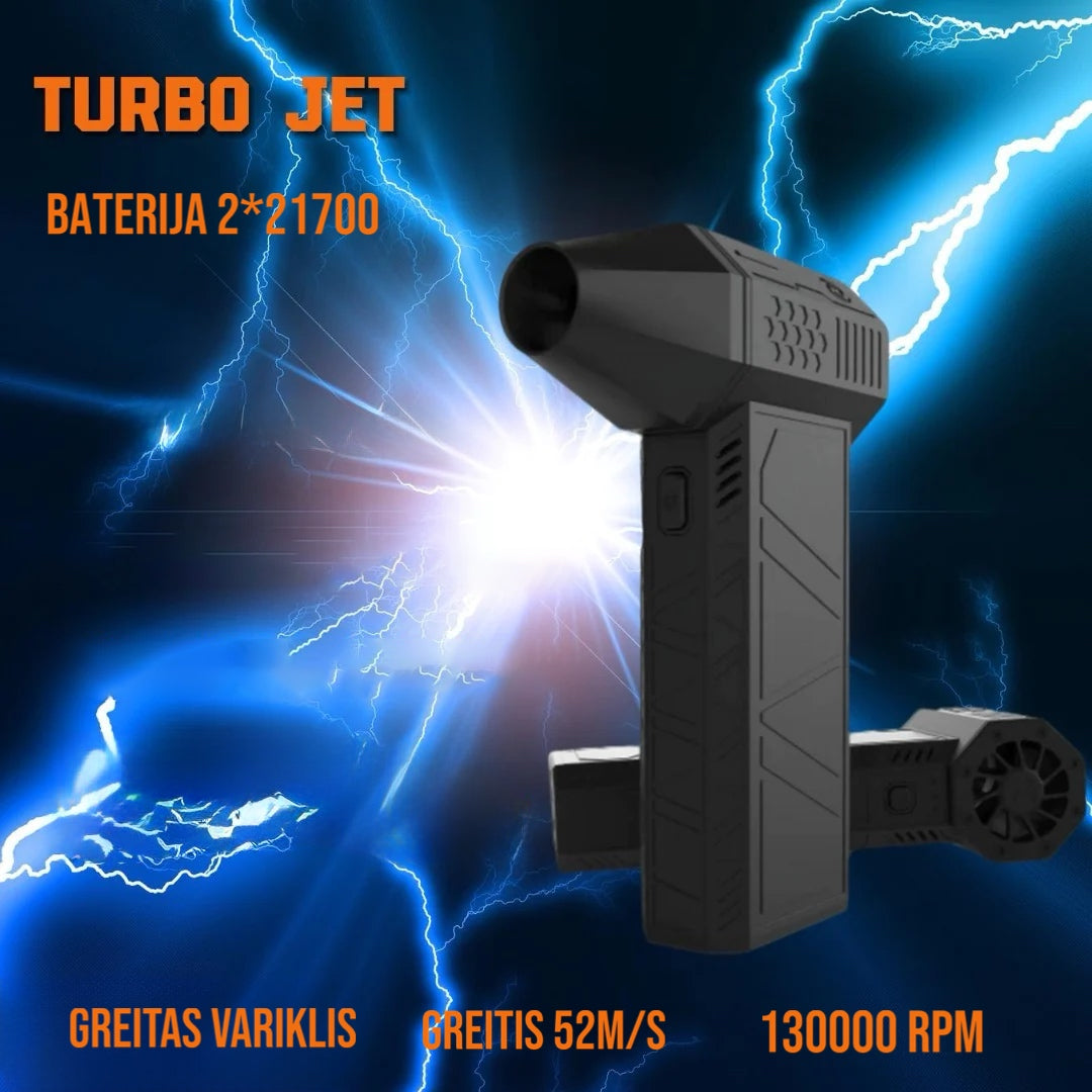 "Turbo Jet" Unikalus oro pustūvas