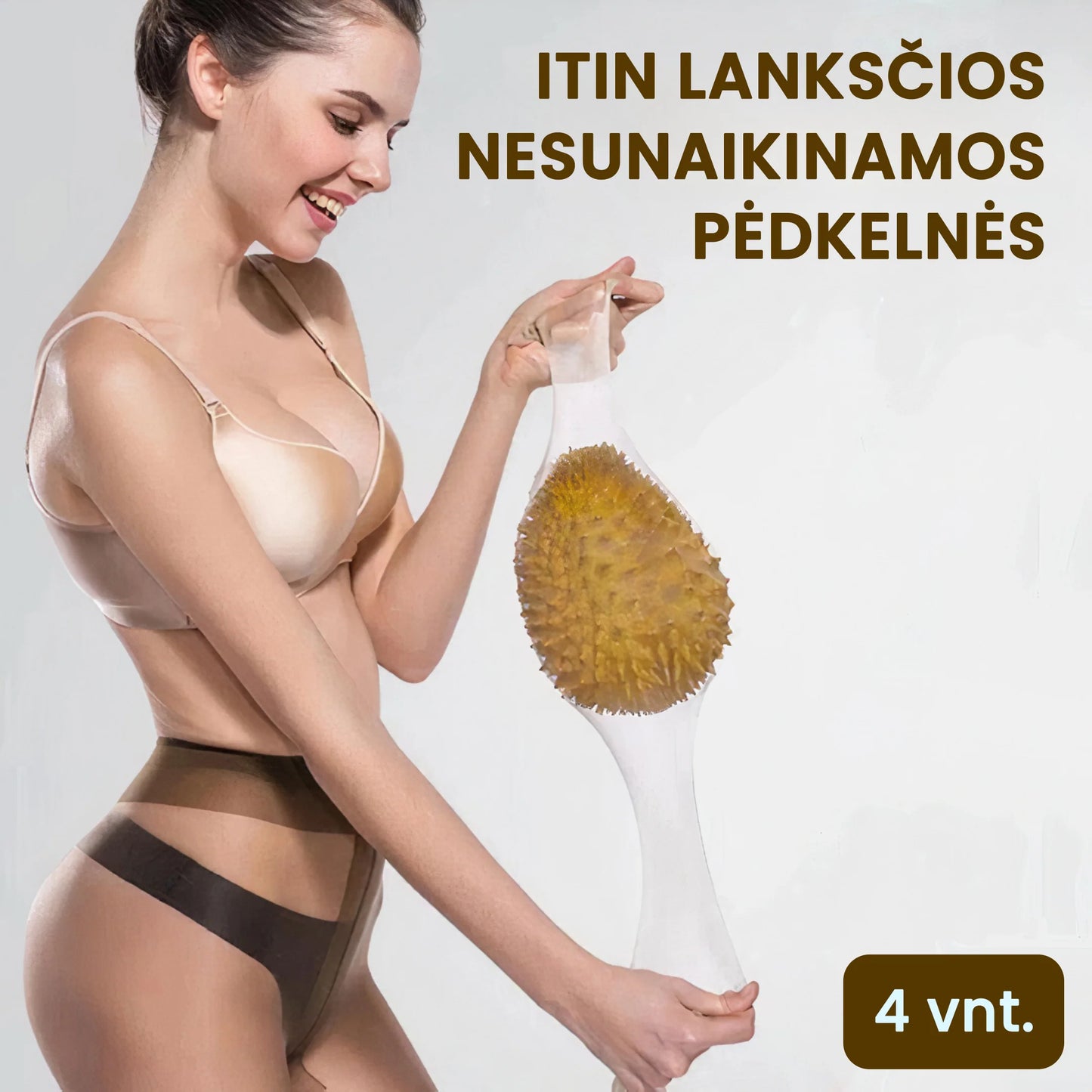 StrongPanty™ - Itin lanksčios nesunaikinamos pėdkelnės (4 vnt.)