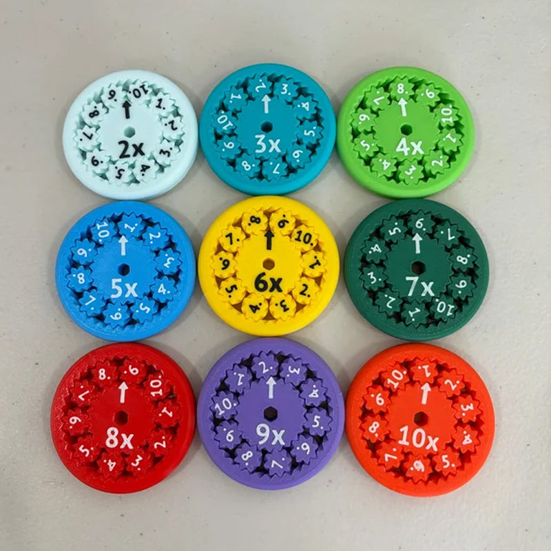 "Fidget spinners" su matematikos užduotim