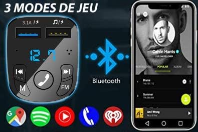 "Bluetooth FM" moduliatorius automobiliui