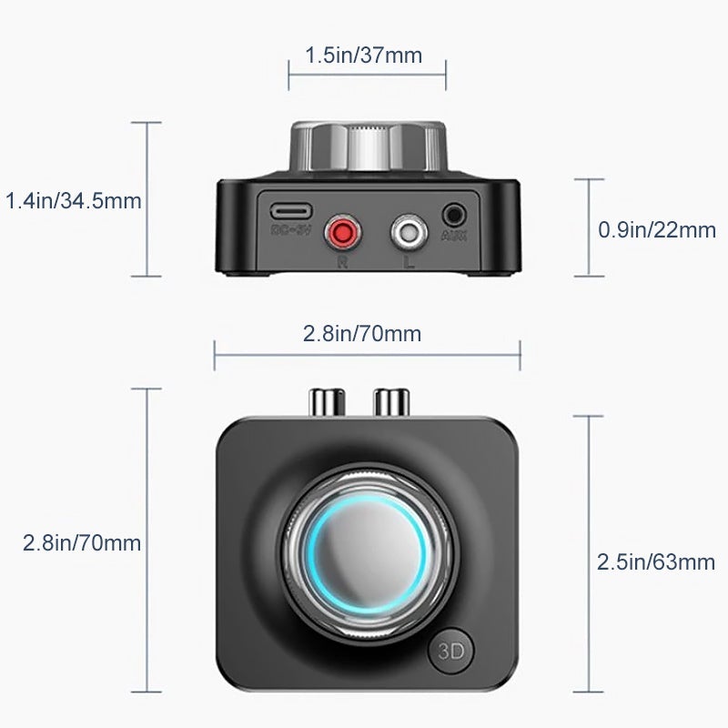 Bluetooth 5.0 garso RCA imtuvas