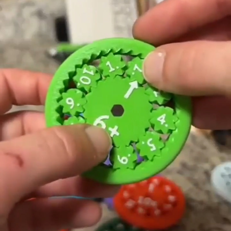 "Fidget spinners" su matematikos užduotim