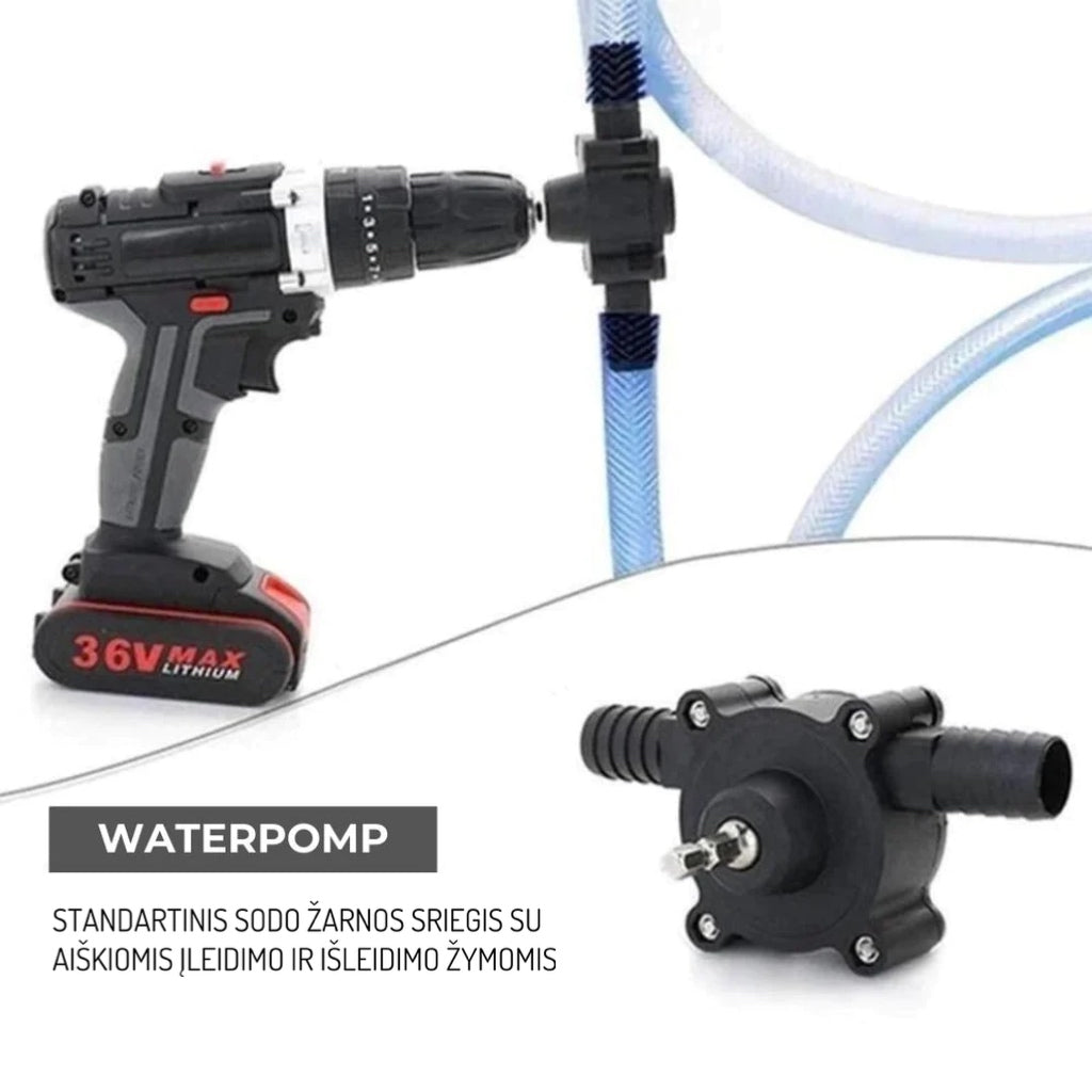 "WaterPump™" - savaime užsipildantis vandens siurblys