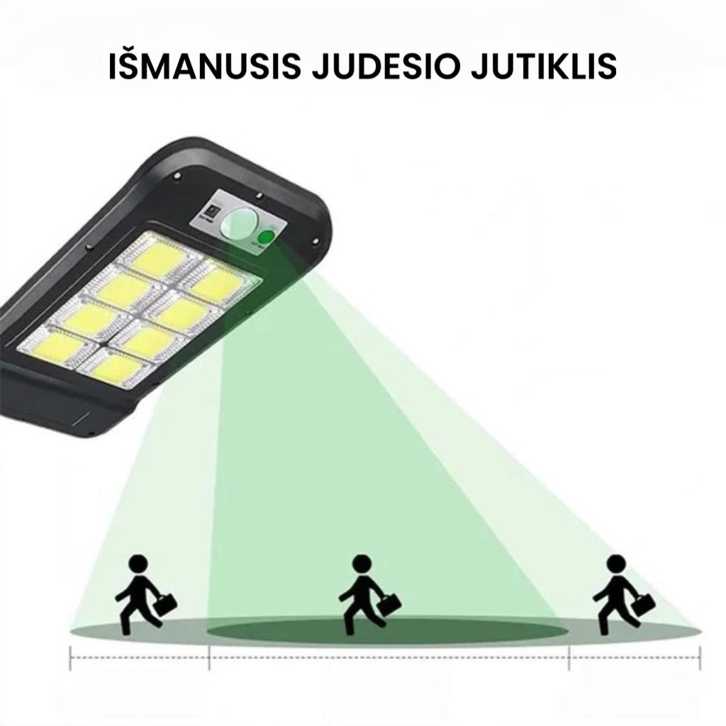 Saulės energijos maitinama diodų lempa