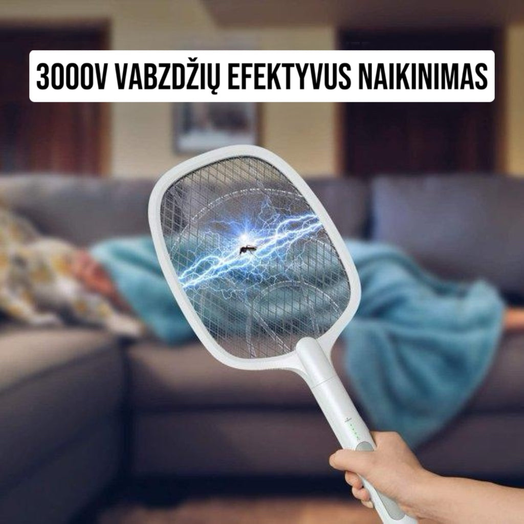 Elektrinis rankinis vabzdžių naikintuvas 2-viename