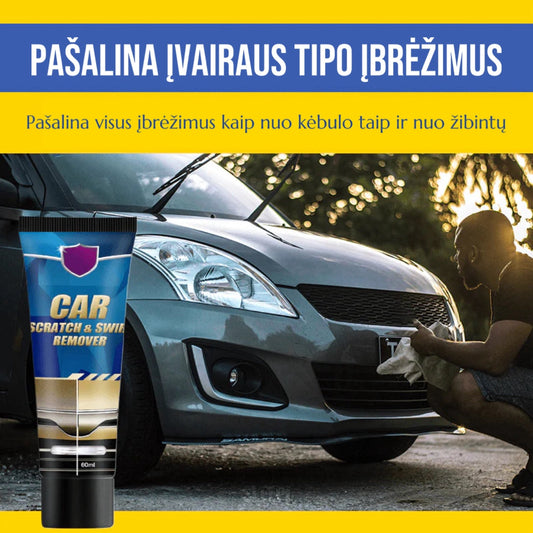 🚗🔥Kremas automobilio įbrėžimams šalinti