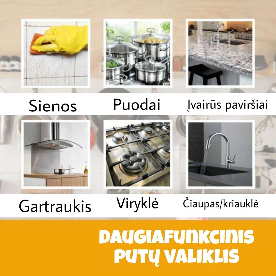 "FoamCleaner" daugiafunkcinės valymo putos namams