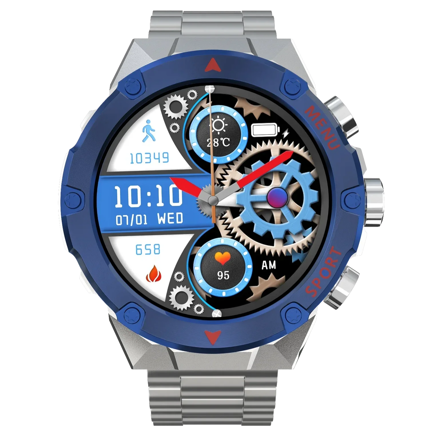 Berea TK17 Smart Watch 2024 – Moderniausias ir Populiariausias Išmanusis Laikrodis ⌚✨