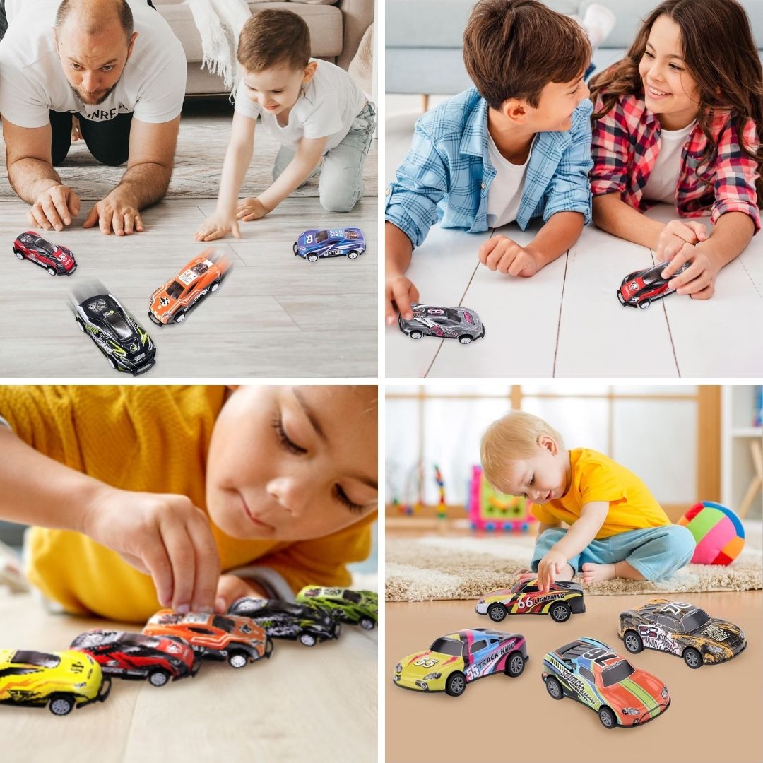 Mašinėlės vaikams "Stunt Toy Cars" (5 vnt. komplektas)