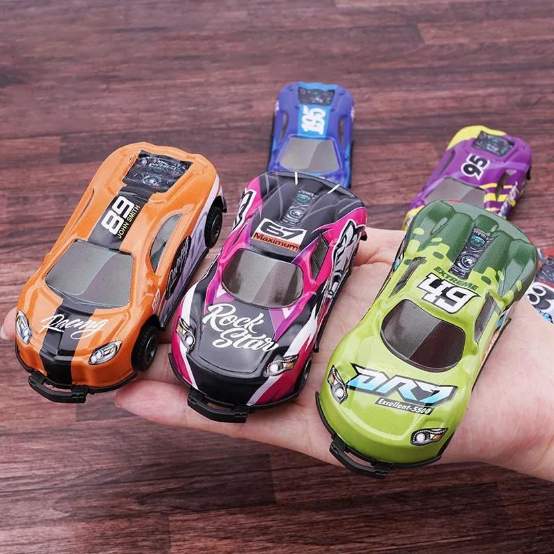 Mašinėlės vaikams "Stunt Toy Cars" (5 vnt. komplektas)